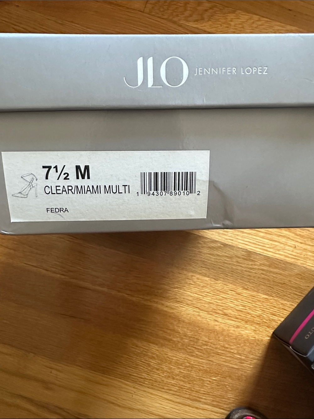 Jennifer Lopez Multicolor Snake-Print Pointed-Toe Lace-Up Heels - Picture 2 of 4
